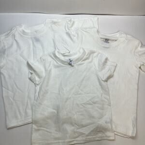 blank white t shirts mixed lot 100% cotton 18mth 2t 3t crafts toddler kids